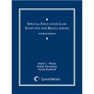 Special Education Law Document Supplement by Weber, Mark C.; Mawdsley, Ralph; Redfield, Sarah E., 9780769865072