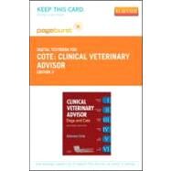 Clinical Veterinary Advisor by Cote, Etienne, 9780323095075