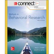 Connect Online Access for Methods in Behavioral Research by Cozby, Paul, 9781259185076
