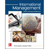 International Management: Culture, Strategy, and Behavior 10th Edition by Luthans, Fred; Doh, Jonathan, 9781259705076