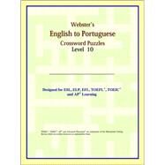 Webster's English to Portuguese Crossword Puzzles by ICON Reference, 9780497255077