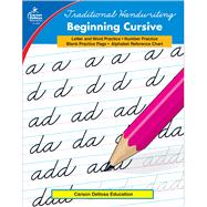Traditional Handwriting Beginning Cursive by Carson-Dellosa Publishing Company, Inc., 9780887245077