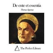 De Ente Et Essentia by Thomas, Aquinas, Saint, 9781503135079