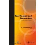 Food Analysis and Preservation: Current Research Topics by Kontominas; Michael G., 9781926895079