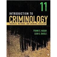 INTRO.TO CRIMINOLOGY by Frank E. Hagan; Leah E. Daigle, 9781071835081