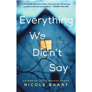 Everything We Didn't Say A Novel by Baart, Nicole, 9781982115081
