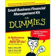Small Business Financial Management Kit For Dummies by Tracy, Tage C.; Tracy, John A., 9780470125083