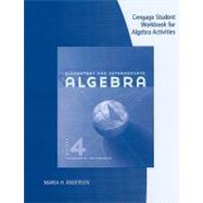 Student Workbook for McKeague's Elementary and Intermediate Algebra by McKeague, Charles P., 9781111575090