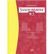 Saxon Math 8 7 by Hake, Stephen, 9781565775091