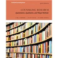 Counseling Research...,Sheperis, Carl J.; Young, J....,9780134025094