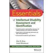 Essentials of Intellectual Disability Assessment and Identification by Brue, Alan W.; Wilmshurst, Linda, 9781118875094