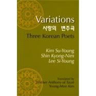Variations by Young, Kim Su; Nim, Shin Kyong; Young, Lee Si; Anthony, of Taize, Brother; Kim, Young-Moo, 9781885445100