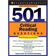 501 Critical Reading Questions by Unknown, 9781576855102