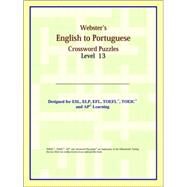 Webster's English to Portuguese Crossword Puzzles by ICON Reference, 9780497255107