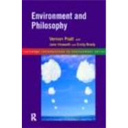 Environment and Philosophy by Brady,Emily all, 9780415145114