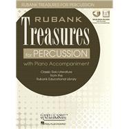 Rubank Treasures for Percussion Book with Online Audio (stream or download) by Voxman, H., 9781495075117