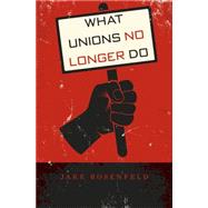 What Unions No Longer Do by Rosenfeld, Jake, 9780674725119