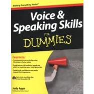 Voice and Speaking Skills For Dummies by Apps, Judy, 9781119945123