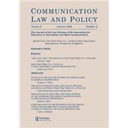 New York Times Co. v. Sullivan Forty Years Later: Retrospective, Perspective, Prospective:a Special Issue of communication Law and Policy by Hopkins; W. Wat, 9780805895124