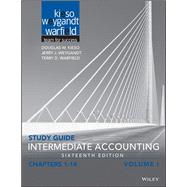 Study Guide Intermediate Accounting, Volume 1 Chapters 1 - 14 by Kieso, Douglas W.; Weygandt, Jerry J.; Warfield, Terry D., 9781119305125