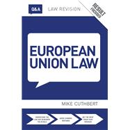 Q&A European Union Law by Cuthbert,Michael, 9781138425125