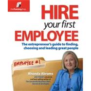 Hire Your First Employee by Abrams, Rhonda, 9781933895130
