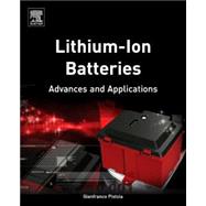 Lithium-Ion Batteries by Pistoia, 9780444595133