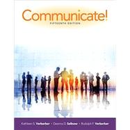 Communicate! by Verderber, Kathleen S., 9781305655133