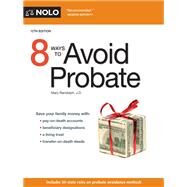 8 Ways to Avoid Probate by Randolph, Mary, 9781413325133