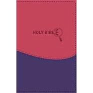 Holy Bible: New Revised Standard Version Violet / Pink Flexisoft Leather Kids Study Bible with Apocrphya by HENDRICKSON PUBLISHERS, 9781598565133