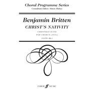 Christ's Nativity by Britten, Benjamin (CON), 9780571515134