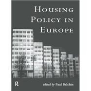 Housing Policy in Europe by Balchin; Paul, 9780415135139