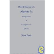 Qwest Homework Algebra I by Taylor, Tony, 9781419615139