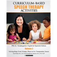 Curriculum-based Speech Therapy Activities by Prath, Scott, M.a., 9781514895139