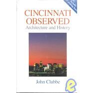 Cincinnati Observed by Clubbe, John, 9780814205143