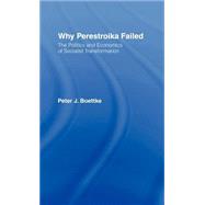 Why Perestroika Failed by Boettke; Peter J., 9780415085144