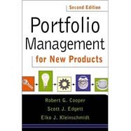 Portfolio Management For New Products Second Edition by Cooper, Robert G.; Edgett, Scott J.; Kleinschmidt, Elko J, 9780738205144