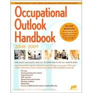 Occupational Outlook Handbook: 2008-2009 by U. S. Department of Labor, 9781593575144