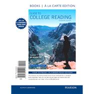 Guide to College Reading, Books a la Carte Edition by McWhorter, Kathleen T., 9780134105147