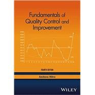 Fundamentals of Quality Control and Improvement by Mitra, Amitava, 9781118705148