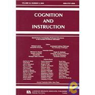 Investigating Participant Structures in the Context of Science Instruction: A Special Issue of Cognition and Instruction by Lehrer, Richard; Palincsar, Annemarie Sullivan, 9780805895155