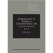 Introduction to American Constitutional Law by Funk, William, 9781634595155