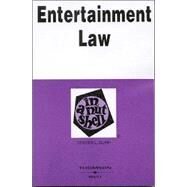 Entertainment Law: In a Nutshell by Burr, Sherri L., 9780314155160