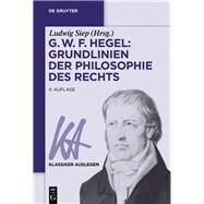 G. W. F. Hegel by Siep, Ludwig, 9783110495164
