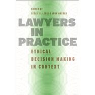 Lawyers in Practice by Levin, Leslie C.; Mather, Lynn, 9780226475165