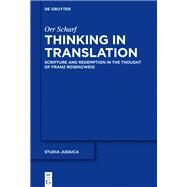 Thinking in Translation by Scharf, Orr, 9783110475166