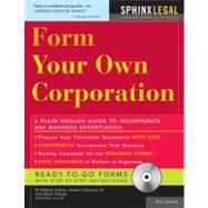 Form Your Own Corporation by Eckert, W. Kelsea, 9781572485167
