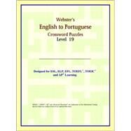 Webster's English to Portuguese Crossword Puzzles by ICON Reference, 9780497255169