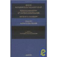 Rodd's Chemistry of Carbon Compounds Vol. 1, Pt. D : Dihydric Alcohols, Their Oxidation Products and Derivatives by Sainsbury, Malcolm, 9780444815170