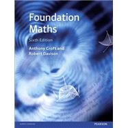 Foundation Maths by Croft, Anthony; Davison, Robert, 9781292095172